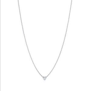Diamonds by the Yard® Single Diamond Pendant
in Silver (Tiffany & Co.)